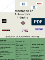 Presentation On Automobile Industry