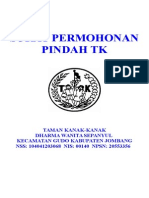 Format Ad-11 Surat Permohonan Pindah TK