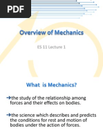 Lec 1 - Fundamental Concepts, Force Vectors