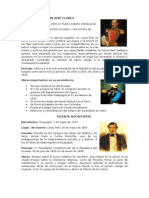 Biografias de Varios Presidentes JUAN JOSÉ FLORES