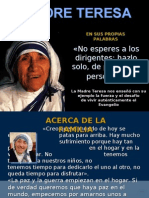 Máximas de La Madre Teresa 