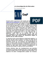 El Caso GAP y La Investigación de Mercados