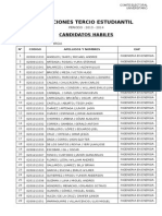 Candidatos Habiles