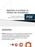 Aparate Si Proteze in Chistul de Mandibula