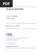 B02-005 Design For Reliability