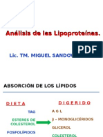 Analisis de Lipoproteinas