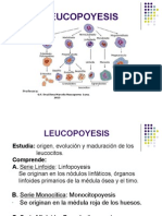 Analisis Clinicos 1. Leucopoyesis 2015 I