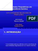 9 Comorbidades Psiquiátricas em Dependência Química