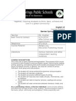 English 12 Syllabus 2015-16