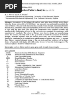 Gearbox Failure Analysis