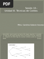 Conteo Diagrama de Arbol