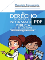 El Derecho de Acceso A La Información Pública en El Municipio