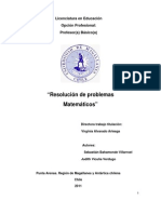 Teoría para Resolución de Problemas