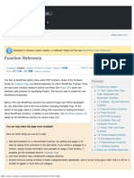 Function Reference WordPress Codex PDF