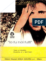 Lucio Battisti Io Tu Noi Tutti PDF