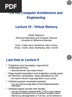 CS 152 Computer Architecture and Engineering Lecture