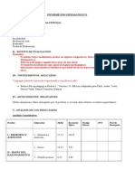 Ejemplo de Informe para Evalúa 1