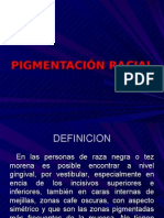 Pigmentación Racial