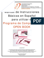 Instrucciones en Espanol - Open Book