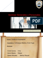 NAGAS - Normas Generales o Personales