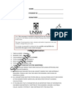 MINE3230 Mine Planning Sample Exam