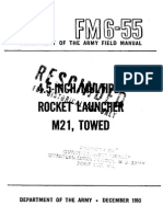 FM 6-55 4.5.inch Multiple Rocket Launcher M21, Towed