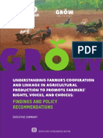 Oxfam GROW Report On Farmers Cooperation - Eng