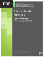 Laboratorio N 8 Mohos y Levaduras