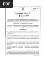 Decreto 1595 Del 05 de Agosto de 2015