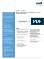 Snell ICE LE Tech Data Sheet