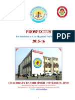 HryBEd2015 Complete Prospectus