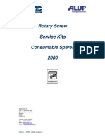 Rotary Screw Spare Parts Book - Apr09 PDF