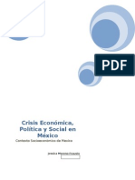 Ensayo Sobre Crisis Económica, Política y Social en México