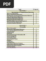 CHAPTER 1 Introduction To Organizational Behaviour