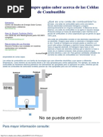 Celdas de Combustible