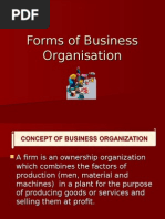 Business Organisations Forms