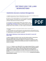 El Cancer Tiene Cura y Se Llama Biomagnetismo