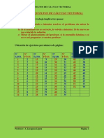 Ejercicios Resueltos de Calculo Vectorial - Primero Bachillerato PDF