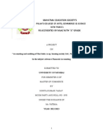 "Accounting and Auditing of Hari Leela Co-Op. Housing Society LTD., New Panvel (E) " in The Subject Advance Financial Accounting