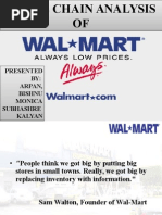 Walmart Value Chain Analysis