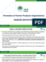 NABARD Presentation On FPO