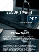 Security in It: Shikhar Agarwal