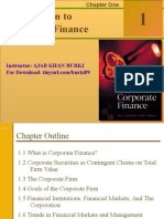 Chapter 01 Introduction To Corporate Finance