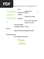 Compostaje y Biopilas