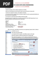 Tutorial - How To Flash With Odis Engineering PDF