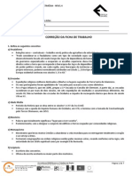 Curso TM - Hca - 1º Ano - Módulo 3 - Correção Da Ficha de Trabalho