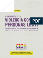 CIDH - Registro de Violencia LGBTI (2015)