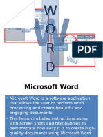 Word 2010 Lesson