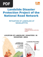 Landslide Disaster Protection Project of The National Road Network