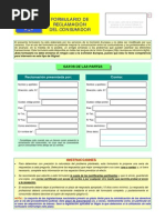 Formulario Reclamacion